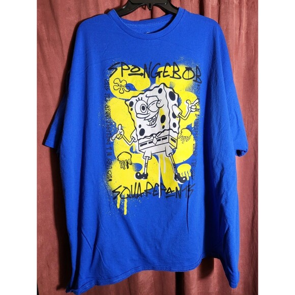 SpongeBob SquarePants graffiti tshirt - Picture 1 of 4